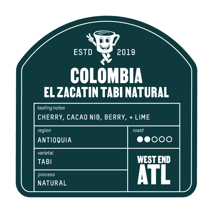
                  
                    COLOMBIA EL ZACATIN TABI NATURAL - WS
                  
                