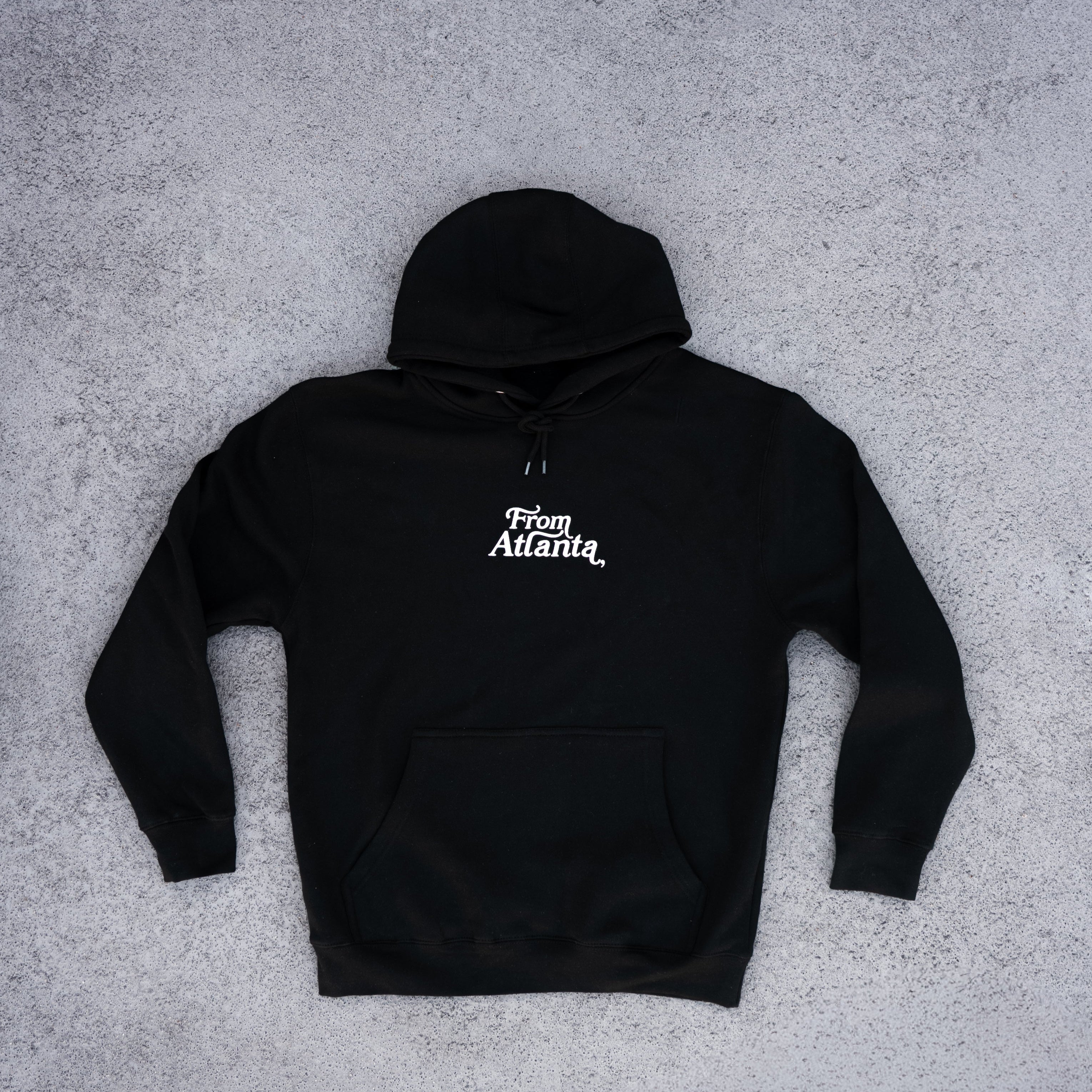 From ATL With Love Pullover Hoodie | Portrait Coffee